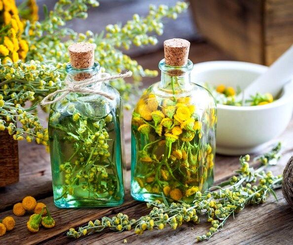 тинктура от вратига за премахване на глисти